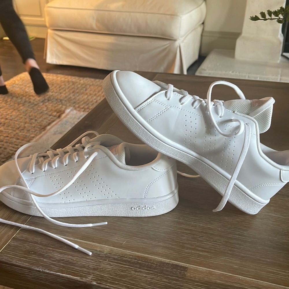 White adidas